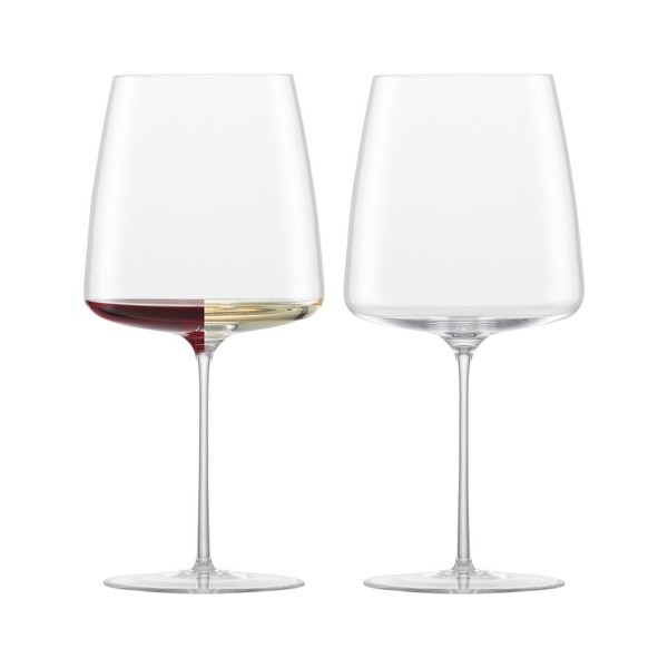 Zwiesel Glas Simplify Rotweinglas Samtig & üPpig 2Er Set WeingläSer-Set 740 Ml-image