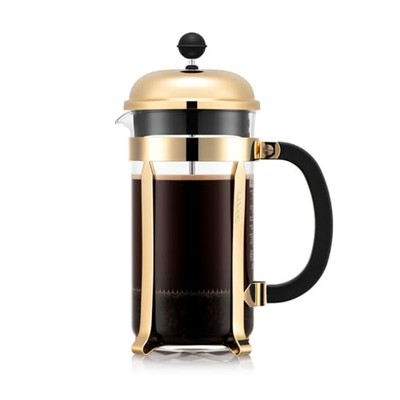 Bodum 34oz Chambord French Press Coffee Maker  High-Heat Borosilicate Glass