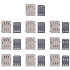 10pcs Original SIM Card Reader - Galaxy S22 5G, S21 FE, S21, S21