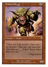 7th Edition #224 Trained Orgg