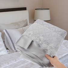 Copri testiera per letto matrimoniale: 1,8 m, fodera morbida ed elastica con