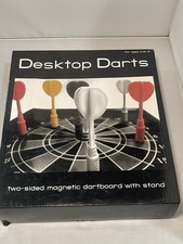 Westminster Desktop Darts Two-Sided Magnetic Dartboard With Stand. New In Box