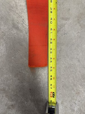 Vintage OEM Dive Rite Scuba Dive Weight Belt Red 2  Nylon Webbing 44   length