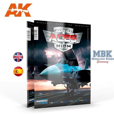 AK Interactive S.L. AK-2941 Aces High Magazine - Issue 19 AGGRESSORS IN BLUE