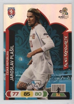 2012 Panini Adrenalyn XL UEFA Euro 2012 Fans' Favourite Jaroslave Plasil 0jf5
