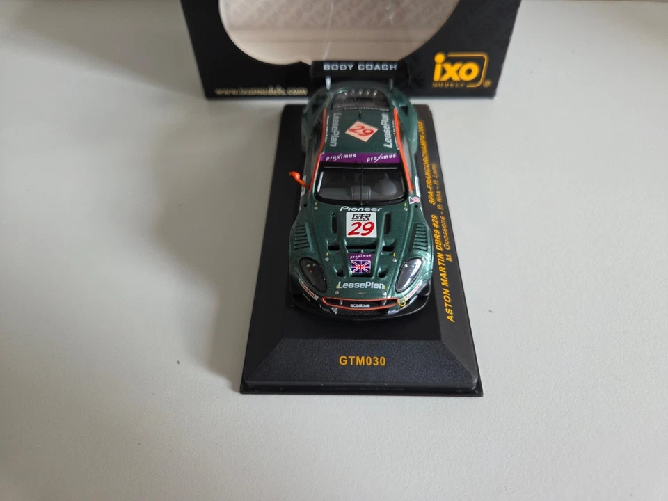 IXO 1/43 Aston Martin DBR9 Goossens/Box/Lamy - Spa 2005 - GTM030 - Immagine 2 di 4