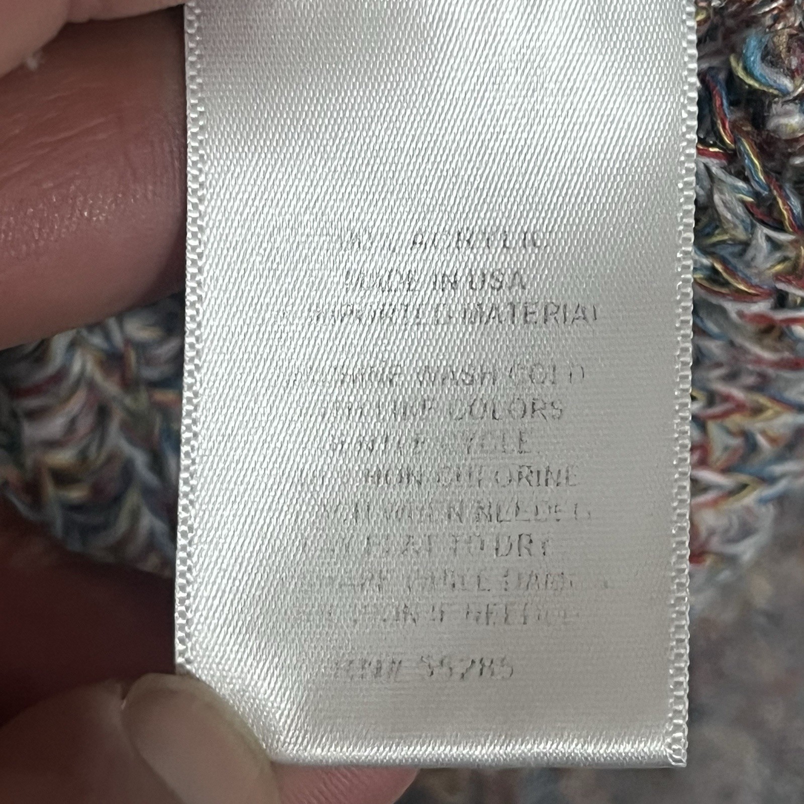 Express Size Large Braided Open Back Cable Knit S… - image 6