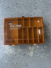 Vintage Plano Magnum Double Sided Fishing Tackle Box Organizer 1122
