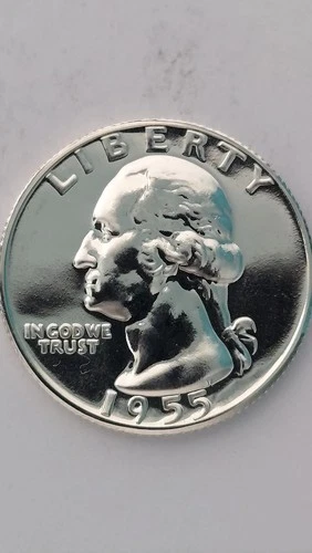 1955 United States Proof Washington Quarter