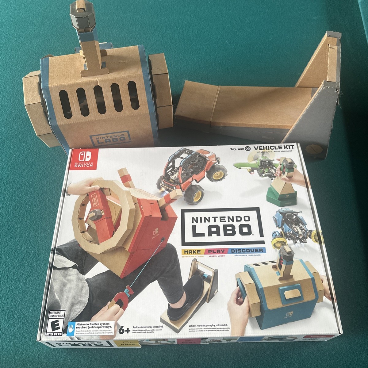 Nintendo Labo Toy-Con 03 Vehicle Kit Builder Set For Nintendo