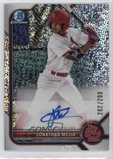 2022 Bowman Chrome Prospect Speckle Refractor 282/299 Jonathan Mejia Auto 03j5