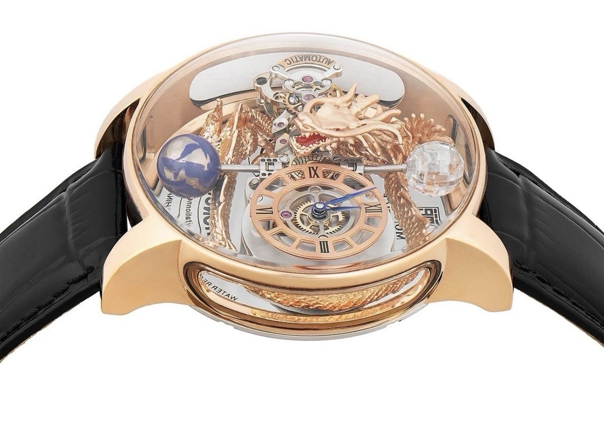 Invicta Celestial DRAGON Montres Prestige 46mm Men's Watch Rose