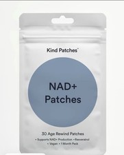 Kind Patches NAD Resveratrol Age Rewind Patches 30 Ct Vegan