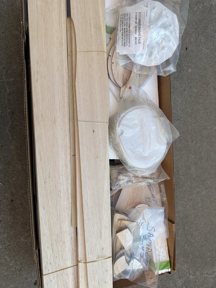 Grumman F6F Hellcat-60 size Warbird -Wing Mfg kit - Image 3 of 4