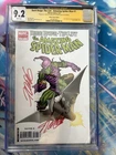 DARK REIGN AMAZING SPIDER-MAN VILLAIN VARIANT CGC 9.2 SIGNED STAN LEE SLOT CHO