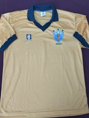 Maillot Équipe Du BRÉSIL vintage années 70 - Photo 1/4