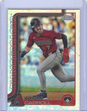 2025 Topps Chrome Logofractor Edition #268 Corbin Carroll Logofractor