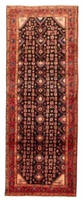 4'5" x 11'7" Vintage Hand Knotted Area Rug Traditional Oriental Wool Carpet