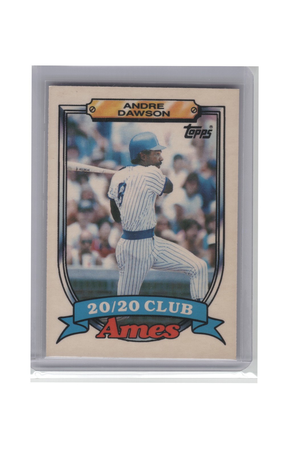 1989 Topps Ames 20/20 Club #13 Andre Dawson B11R3C15