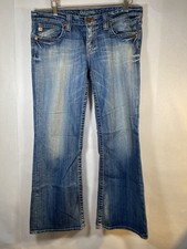 Big Star Casey Low Rise Fit Jeans Women  s 30S Western Boot Cut Made in USA