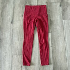 Athleta Salutation Stash High-Rise Tight/Pocket Legging PowerVita Red Women S