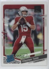2023 Panini Clearly Donruss Rated Rookie Clayton Tune #56 1cn6