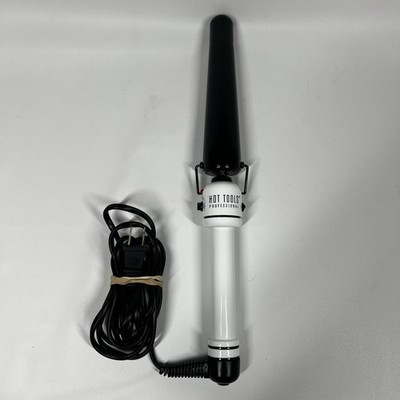 Hot Tools Professional Nano Ceramic 1 1/4'' Curling Iron Wand Model HTBW1853