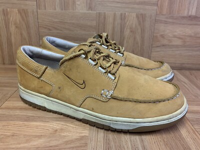 VNTG🔥 Nike Mad Jibe Flax Wheat Suede Tan Sz 9.5 313264-211 VNTG🔥 Nike Mad Jibe Flax Wheat Suede Tan Sz 9.5 313264-211