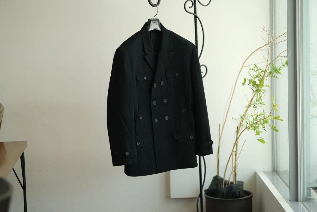 vtg 90s Yohji Yamamoto POUR HOMME Jacket (M) F/S from JAPAN. made in japan