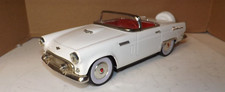 1956 Thunderbird WHITE Vintage T-Bird Tin Toy Fifties Japan Ichiko