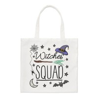 Hexen Truppe Halloween Regular Tragetasche Spooky Ghost KüRbis Lustig Shopper