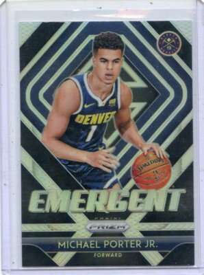 2018-19 PRIZM #14 MICHAEL PORTER JR. EMERGENT 