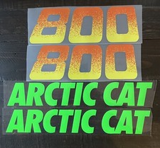Arctic Cat Zr Zrt 600 800 900 Seat Graphics D...