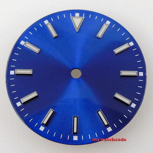 29mm naranja esfera negra ajuste estilo Explorer NH35 NH36 miyota 8215 eta 2824 reloj - Imagen 11 de 24