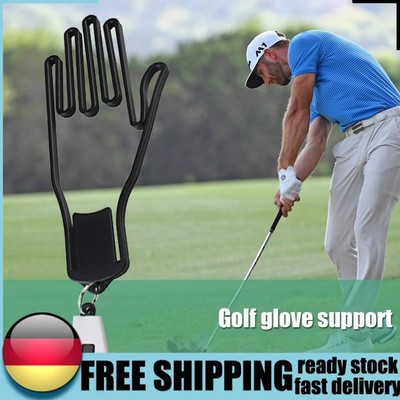 Golf Gloves Supports Portable Glove Dry Racks with Key Chain for Golf Lovers