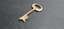 Vintage Louis Vuitton brass hard suitcase key (Alzer, Bisten etc) for lock H7