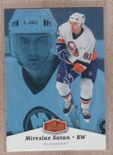 Miroslav Satan 2006-07 Flair Showcase #64 New York Islanders
