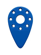 Wolle Mandolin Pick New SOFT/BLUE -from Germany-Great for Classical Music.