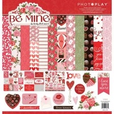 VALENTINE Collection Pack 12X12 LOVE Scrapbooking Kit Photo Play BEM9661 New