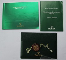 ROLEX  GMT II GENUINE BOOKLET SET ( 4 ITEMS ) FROM ORIGINAL BOX - DATED NOV 2013