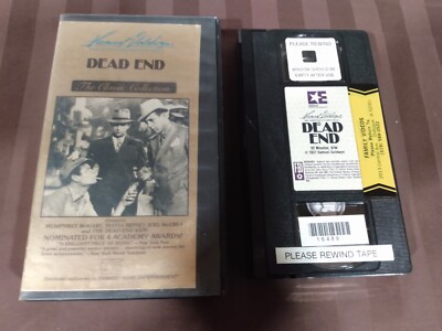 Dead End (VHS) The Classic Collection Humphrey Bogart 1937