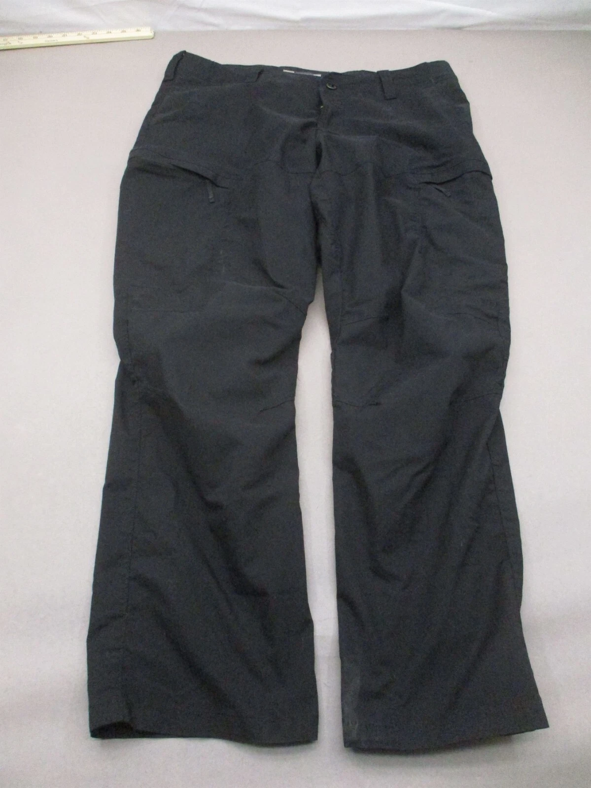 5.11 Tactical Size 38x30 Mens BLK Cotton Blend Pocket Durable Cargo Pants 856