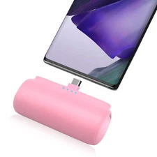 Mini power bank portable charger for iPhone or Type C phones instant charging