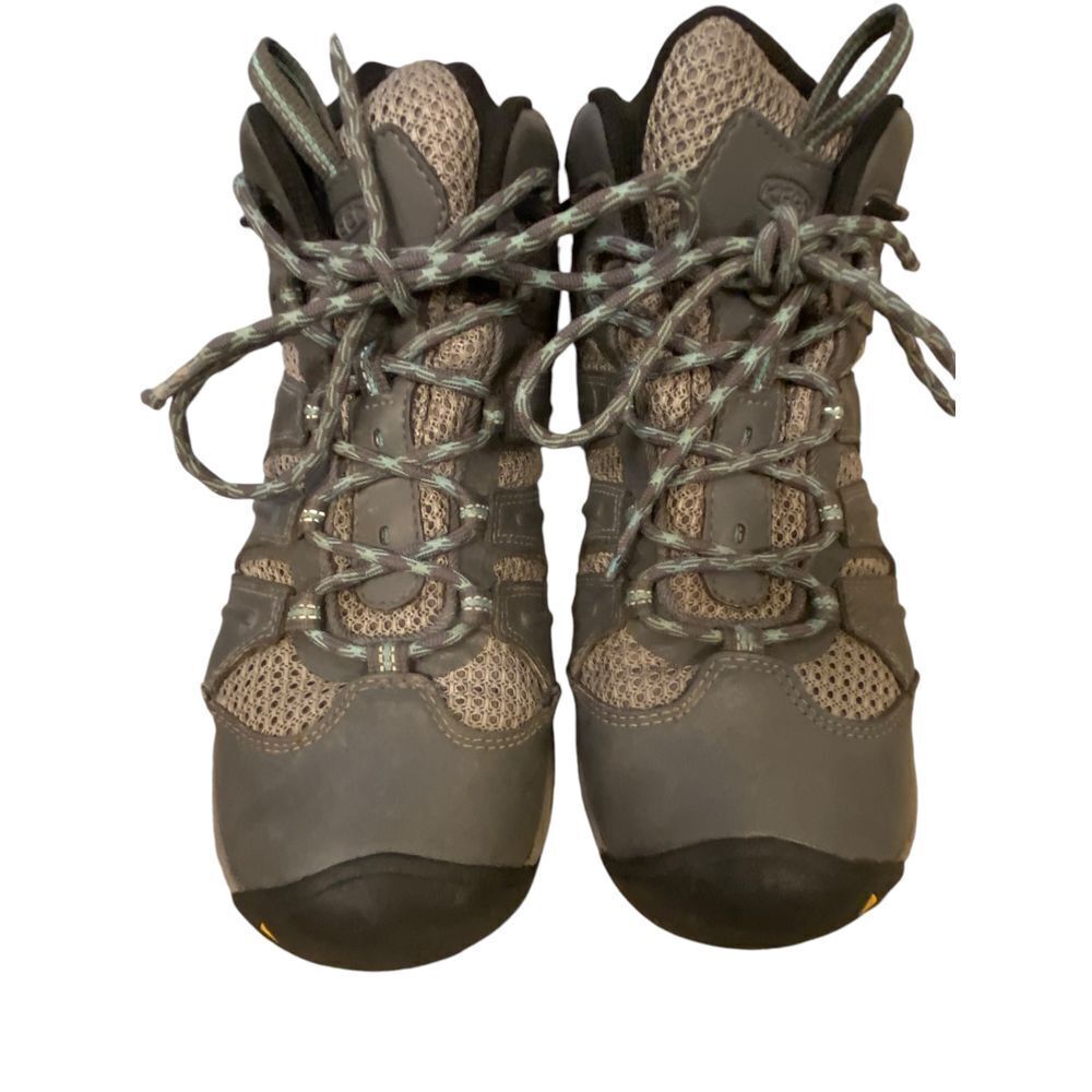 KEEN Stivali da Escursionismo Impermeabili Rete Traspiranti Outdoor Trail Avventura Grigio