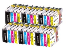 24P Printer Ink Tank Set fits Brother LC203 MFC-J460DW MFC-J480DW MFC-J5620DW