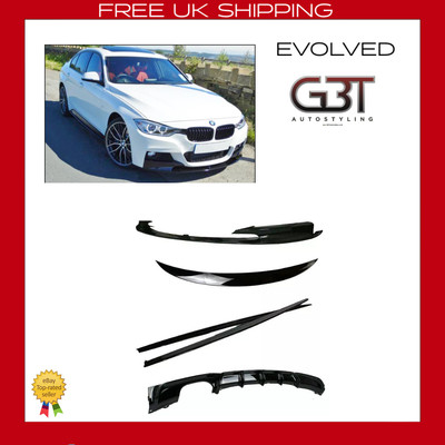 FÜR BMW 3ER F30 BODYKIT BODY KIT MP FRONTLIPPE SPLITTER SCHWELLER DIFFUSOR UK