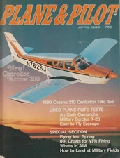 Plane & Pilot (Apr 1969) Cessna 210, Arrow 200, T-28, Comanche 250, Ercoupe