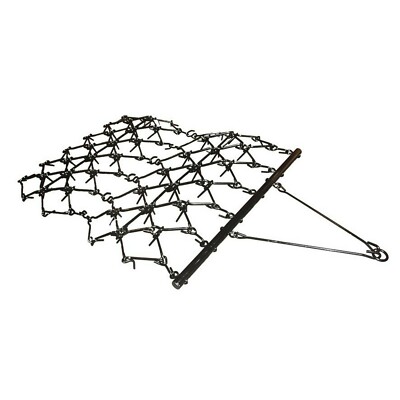 Wiesenegge 122 cm Wiesen-Egge Vertikutierer Rasenegge für Rasentraktor ATV Quad