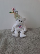 Ty Beanie Baby April 2002 the Birthstone Birthday Bear