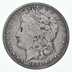 VG/F 1884 (P) Morgan Silver Dollar (1 coin) *4356